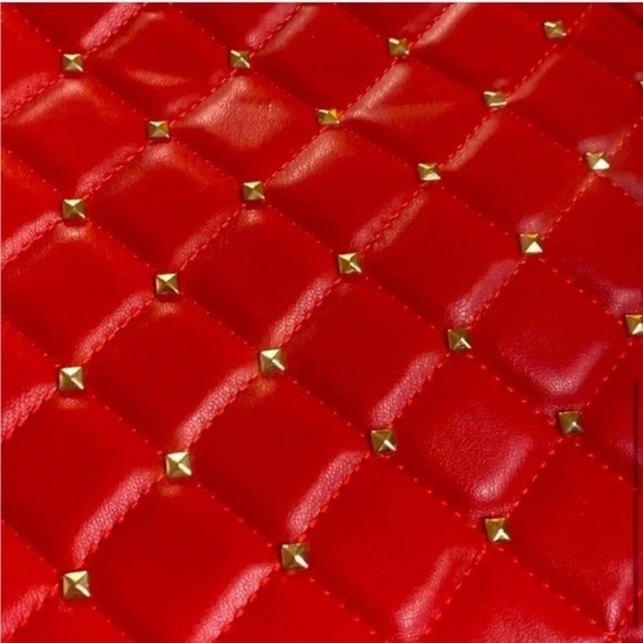 BADGLEY MISCHKA Studded Vegan Leather Backpack  **HP** main image 8